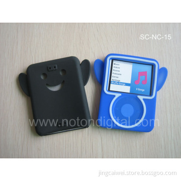 Silicon Case For  iPod Nano 3G--HumanBeing's Ear-Smile Design